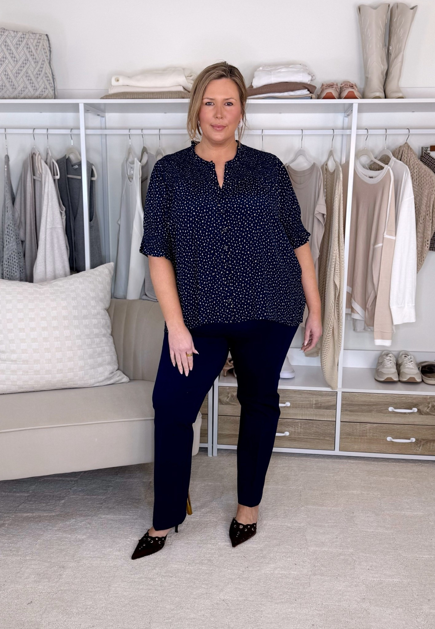 Plus size workwear outfit ideas! Wearing a 2X in the pants. Wearing a 2X in the top!

Plus size fashion, everyday outfit ideas, workwear, trendy fashion, ootd, midsize fashion, office outfits, what to wear for work, trendy fashion, chic style

#LTKWorkwear #LTKMidsize #LTKPlusSize
