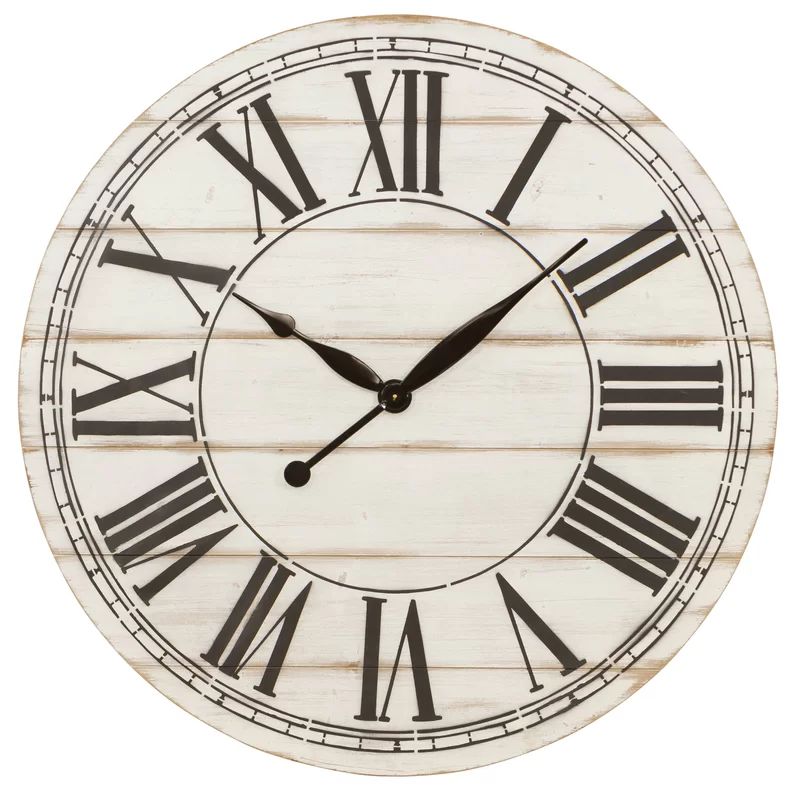 Oversized Aitana 48" Wall Clock | Wayfair North America