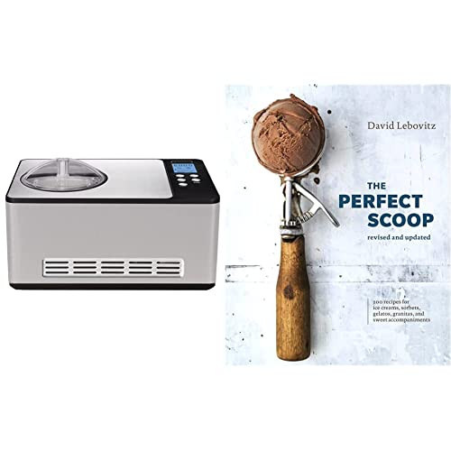 Whynter Stainless Steel ICM-200LS Automatic Ice Cream Maker 2 Quart Capacity & The Perfect Scoop, Revised and Updated: 200 Recipes for Ice Creams, Sorbets, Gelatos, Granitas, and Sweet Accompaniments | Amazon (US)