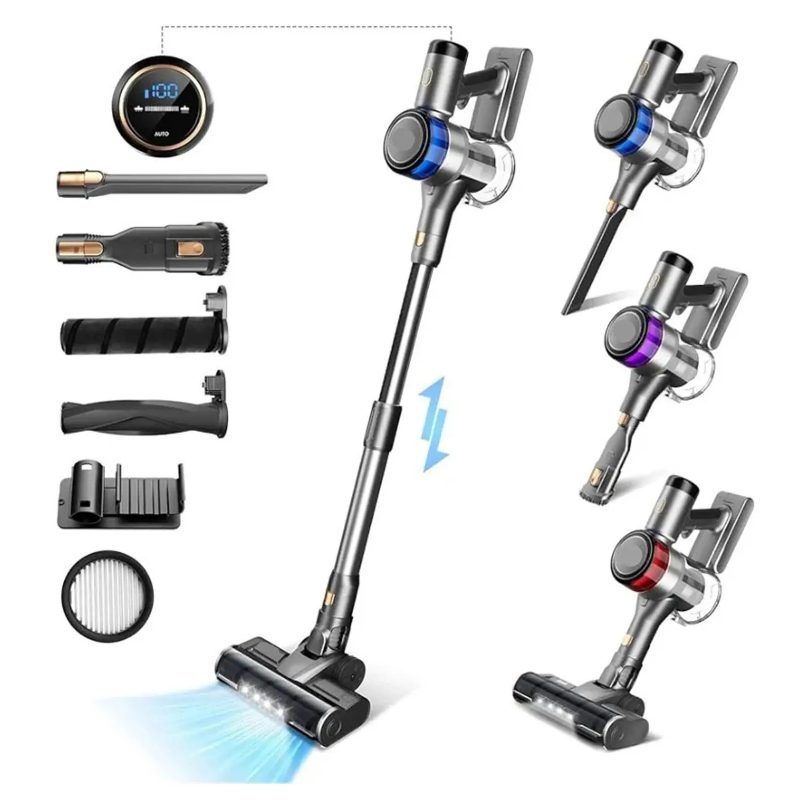 INSE S9 Cordless Stick Vacuum 30Kpa For Carpets | Bed Bath & Beyond