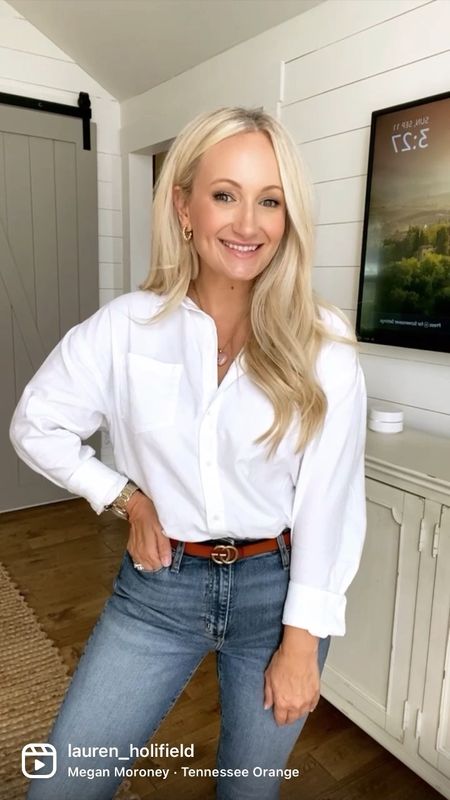 I love a good classic outfit that will never go out of style… so I searched in my closet for some of my basic pieces and recreated this iconic look from Princess Diana. These are the target jeans you guys went crazy over. Wearing a size 6 short and a small in the top. 

#LTKshoecrush #LTKunder50 #LTKstyletip