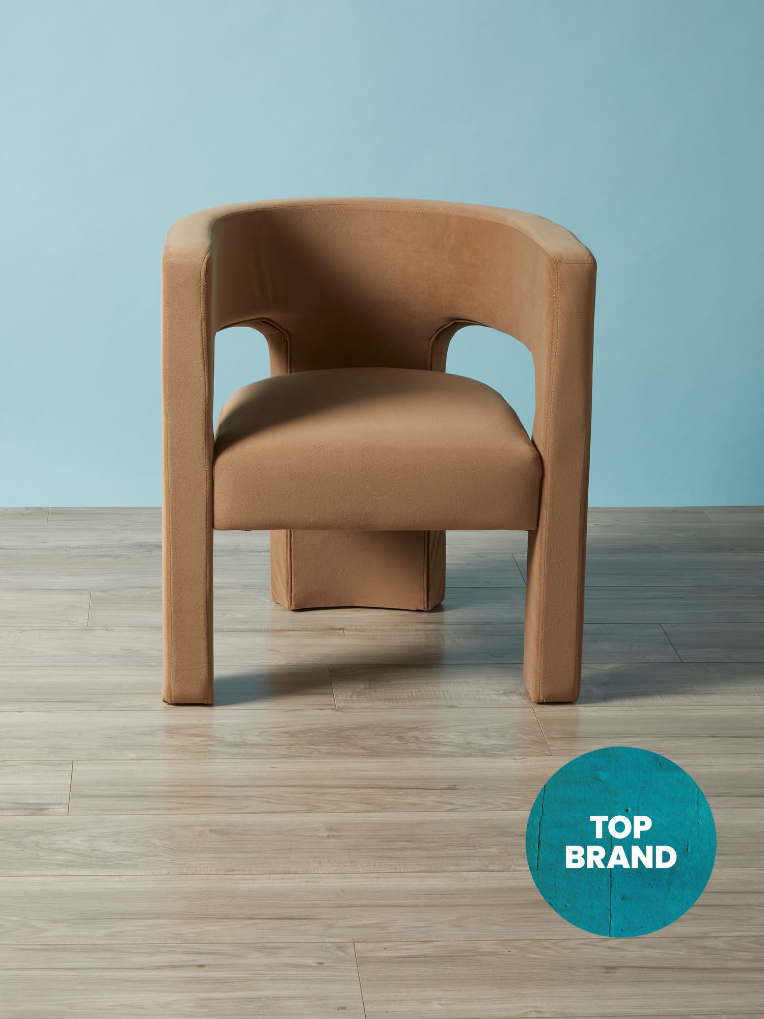 29in Cutout Rounded Back Modern Dining Chair | Kitchen | HomeGoods | HomeGoods