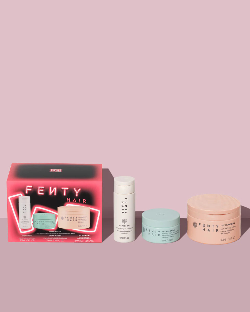 The Rich Curls 3-Piece Curl-Defining Routine | Fenty Beauty