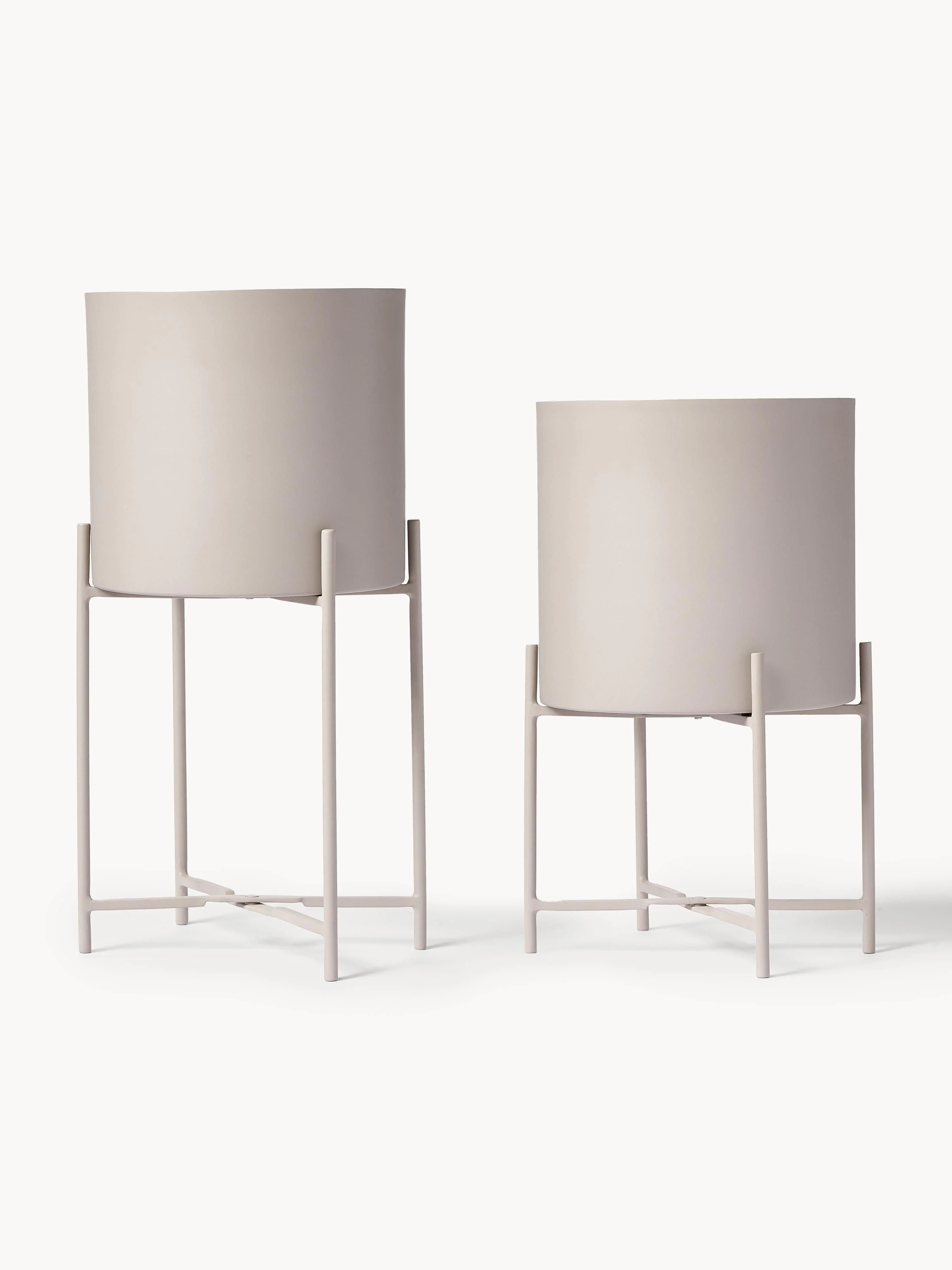 Metal Plant Pots Mina, Set of 2 | Westwing EU