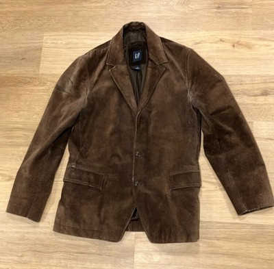 vintage gap chocolate brown suede blazer size M | eBay | eBay US