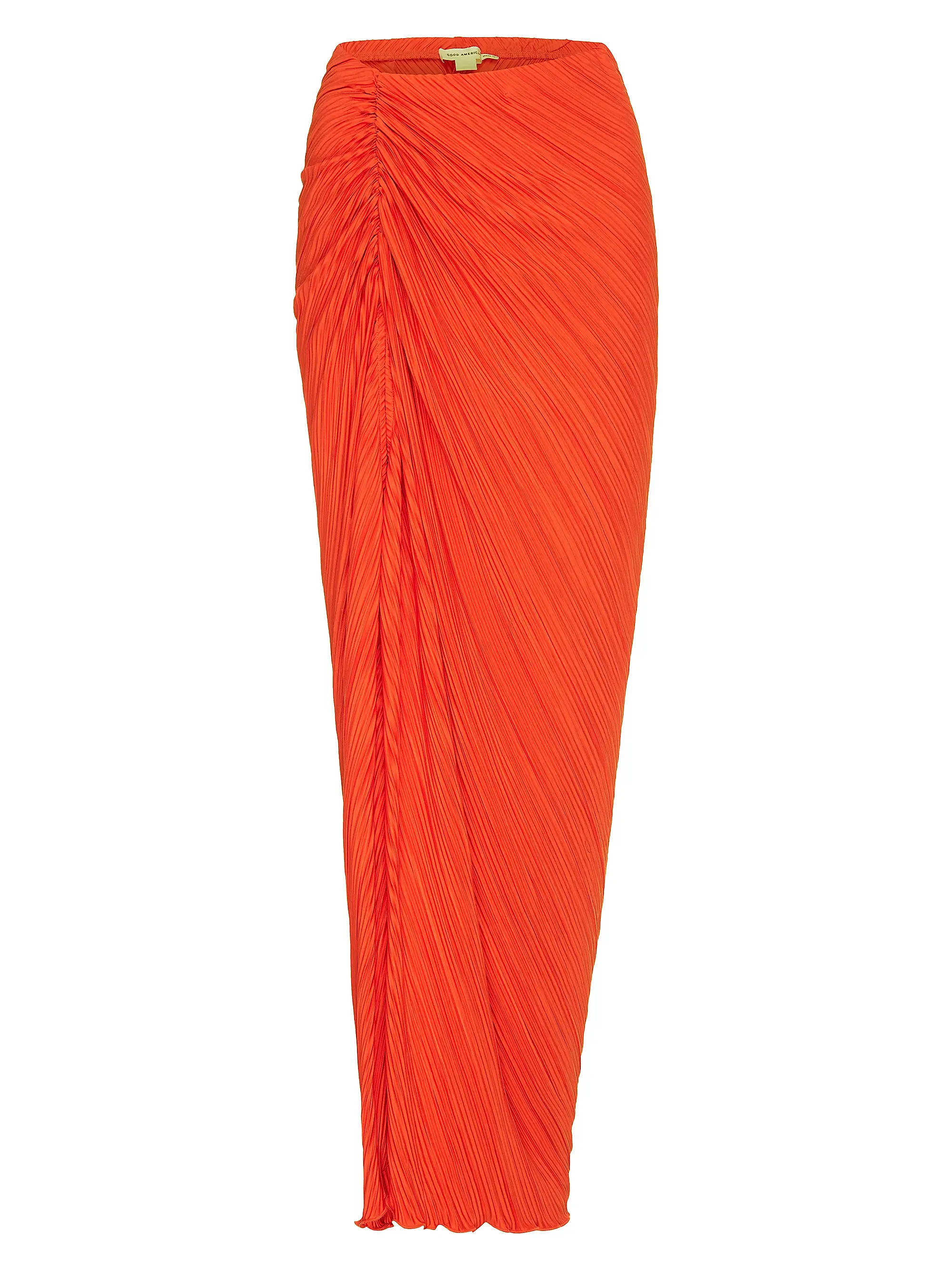 Plissé Maxi Sarong Skirt | Saks Fifth Avenue