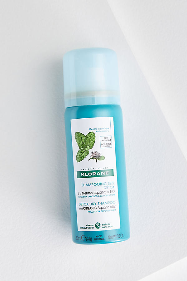 Klorane Detox Dry Shampoo with Aquatic Mint, Travel Size By Klorane in Blue | Anthropologie (US)