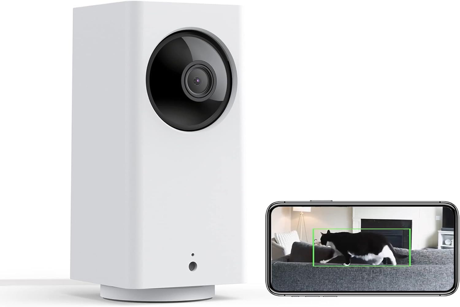 Wyze Cam 360° Pet Camera with Phone APP 2.4GHz WiFi Plug-in PTZ Indoor Security Camera for Dogs ... | Amazon (US)