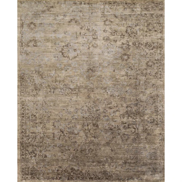 Viscose Oriental Indoor Rug | Wayfair North America