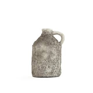 Zentique Polyresin Grey Small Decorative Pitcher Vase | The Home Depot