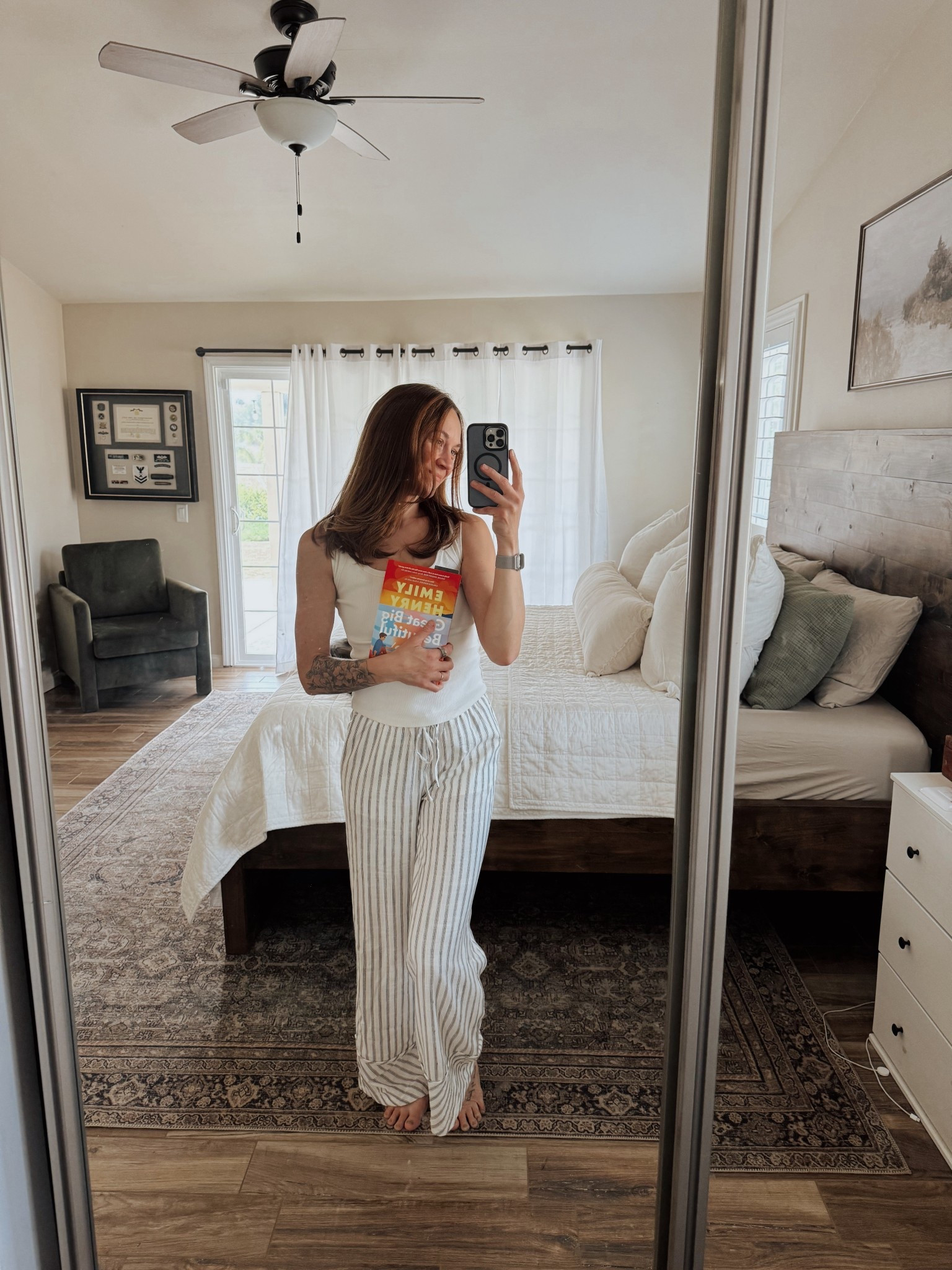 Linen pants for the summertime