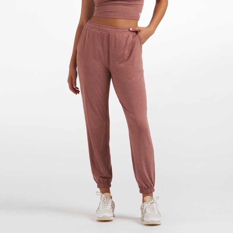 Boyfriend Jogger | Light Terracotta Heather | Vuori Clothing (US & Canada)