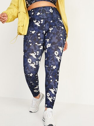 High-Waisted PowerPress 7/8-Length Leggings for Women | Old Navy (US)