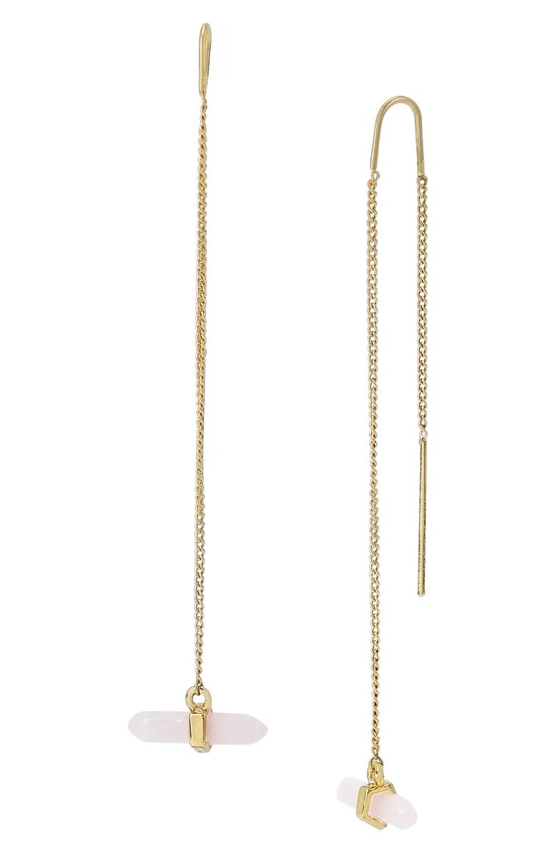 AllSaints Quartz Threader Earrings | Nordstrom | Nordstrom