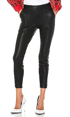 BLANKNYC Carbon Vegan Leather Pant in Carbon from Revolve.com | Revolve Clothing (Global)