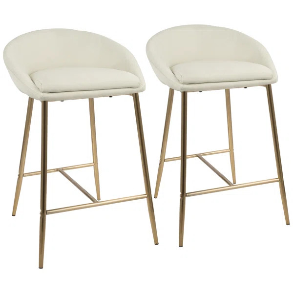 Lewallen 25.75" Counter Stool (Set of 2) | Wayfair North America