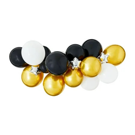 Black/White/Balloon Garland, 24 Pieces, by Way To Celebrate | Walmart (US)