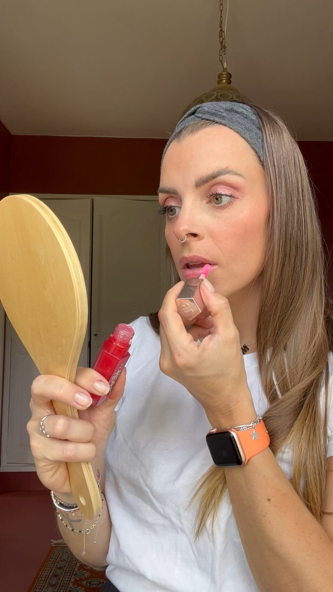 Make up frais avec une palette nude huda beauty #ltkmakeup 