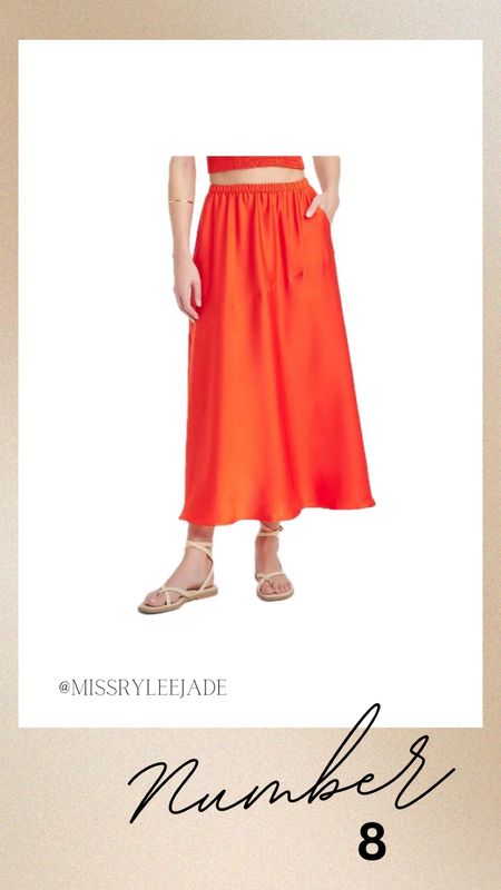 April’s BEST sellers!! 💕 

Skirts for spring!! Including this pretty orange one! Will link additional options too! 

#LTKstyletip #LTKSeasonal #LTKfindsunder100