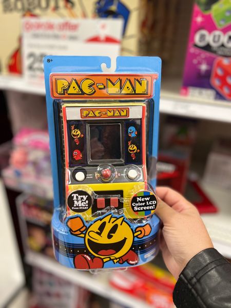 This handheld PAC Man game is perfect for road trips! Or keeping kids occupied while waiting for appointments, etc. it’s a classic!

#LTKGiftGuide #LTKHoliday #LTKkids