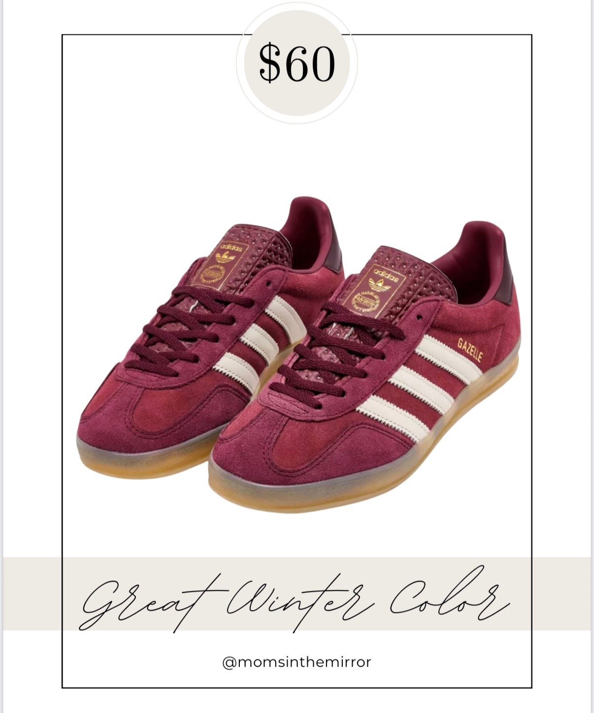 ‼️great winter color gazelle on sale for $60‼️

#LTKHoliday #LTKSaleAlert