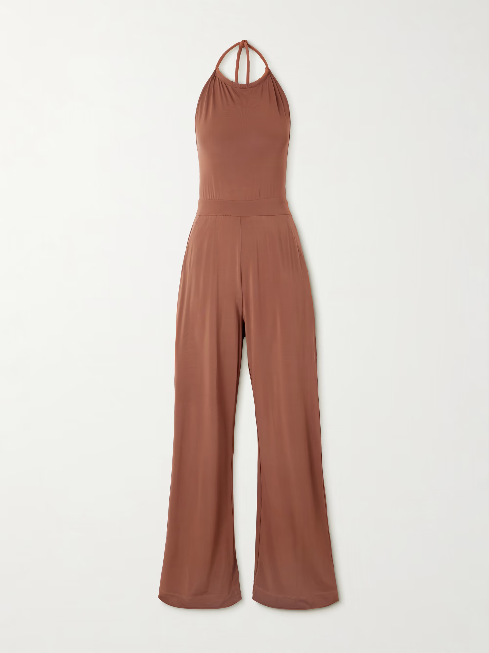 Parsec stretch-jersey halterneck jumpsuit | NET-A-PORTER (UK & EU)