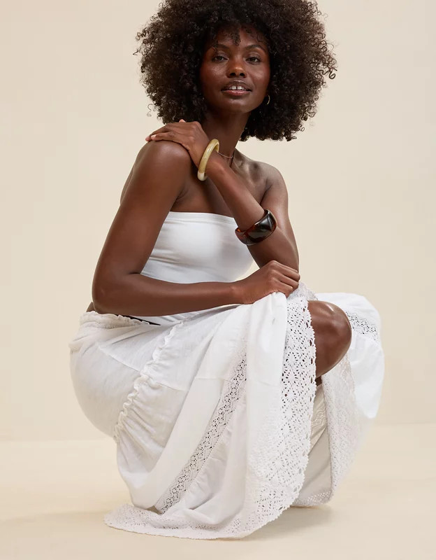 Aerie Happiest Maxi Skirt | Aerie