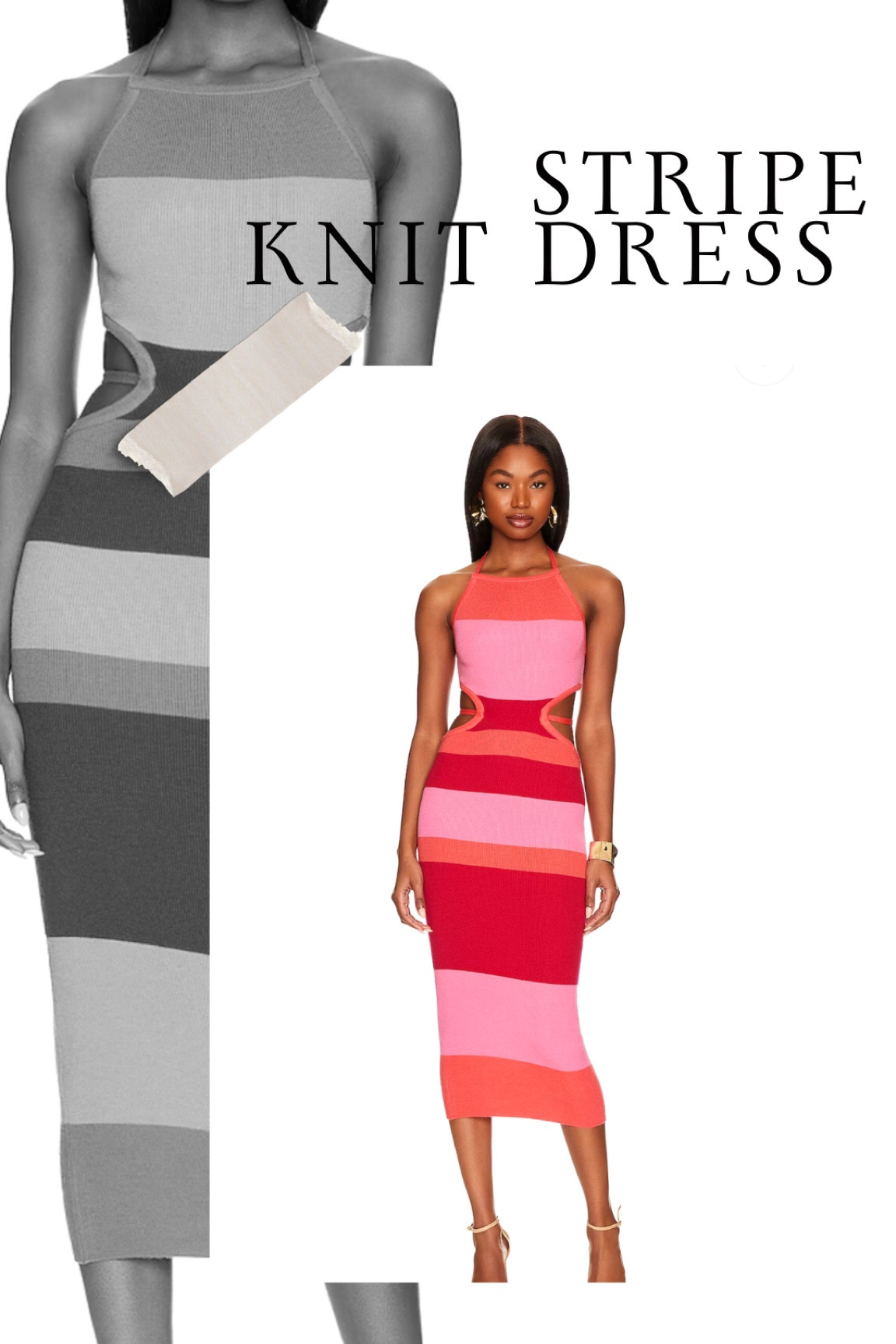 Use code : HAPPY20 for 20% off
Strip dress, midi dress , knit dress , pink dress, summer dress, body con dress, spring dress, brunch dress, side cutout  

#LTKsalealert #LTKFestival #LTKstyletip