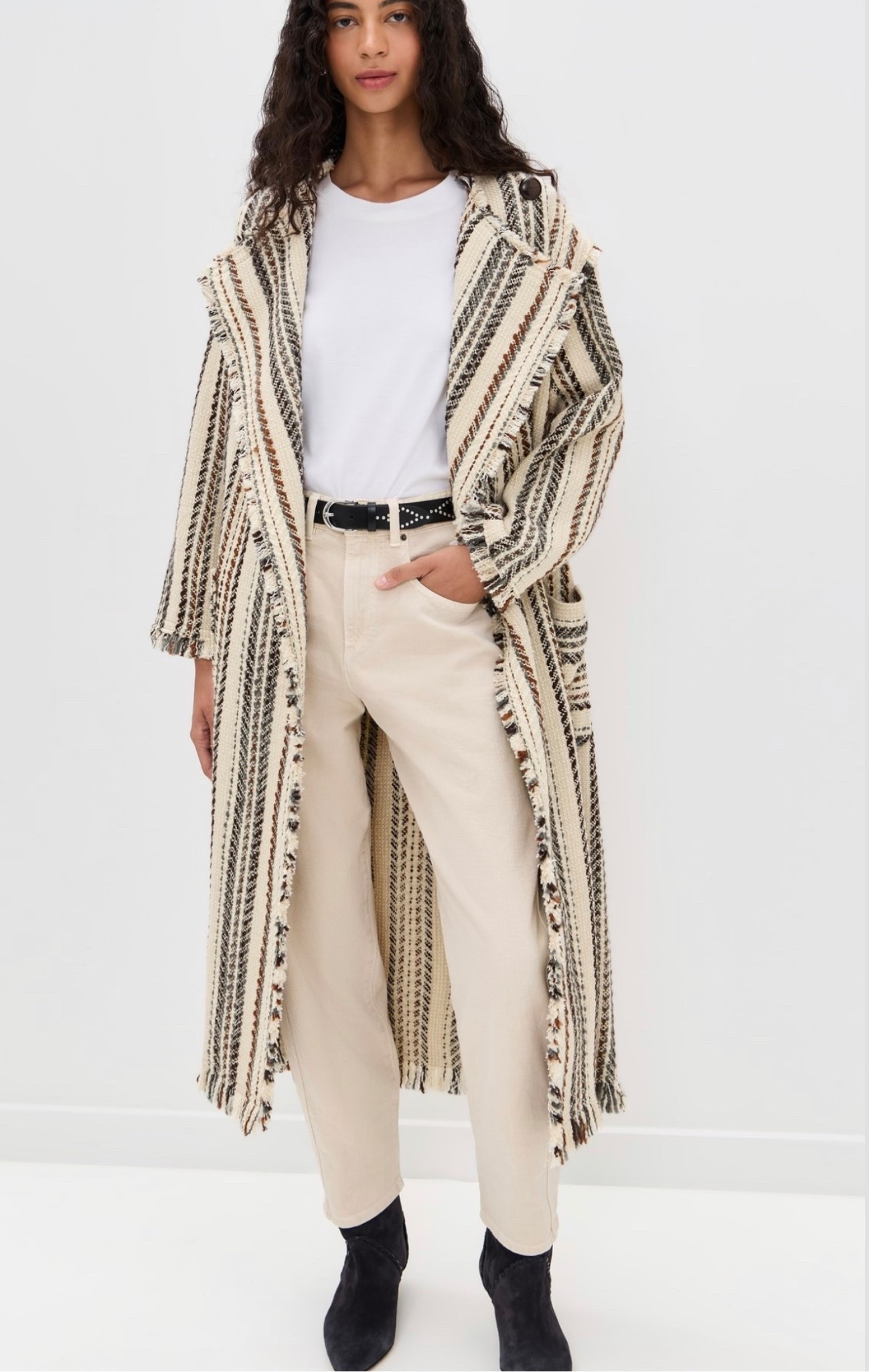 Shopbop Sale 
Use code EXTRA30 on select items including this fringe coat and denim 