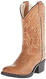 Amazon.com: Old West Kids Boots Kid's Unisex-Child J Toe Leather Embroidered Western Boots, Tan C... | Amazon (US)