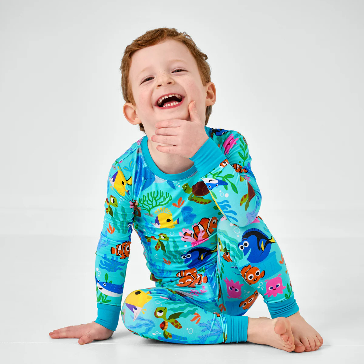 Disney Nemo's Reef Two-Piece Pajama Set | Little Sleepies
