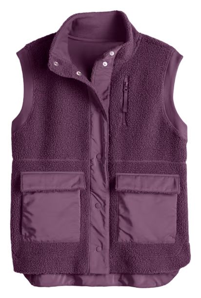 Women's FLX Patch Pocket Boucle Vest | Kohl's