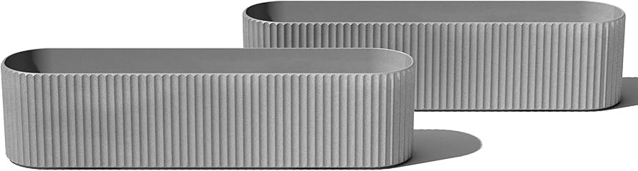 Veradek Demi Series Window Box Planter - Long Planter Box for Windowsill/Balcony | Durable Plasti... | Amazon (US)
