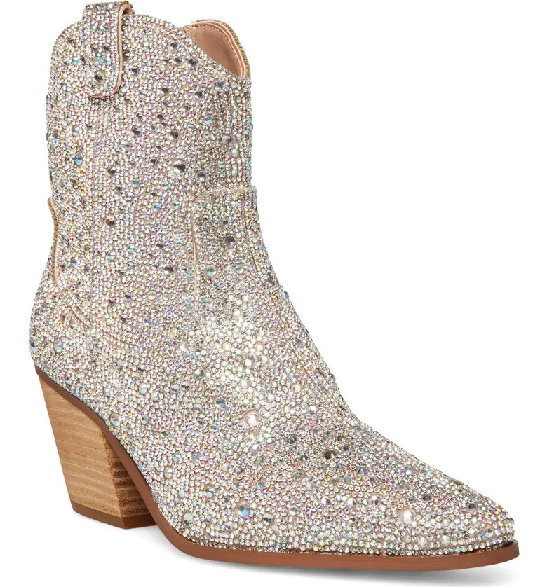Diva Embellished Western Bootie (Women) | Nordstrom