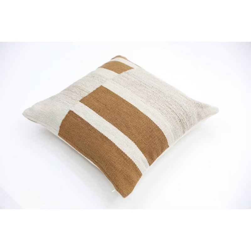 Oversized Blocked Woven Square Throw Pillow - Threshold™ | Target