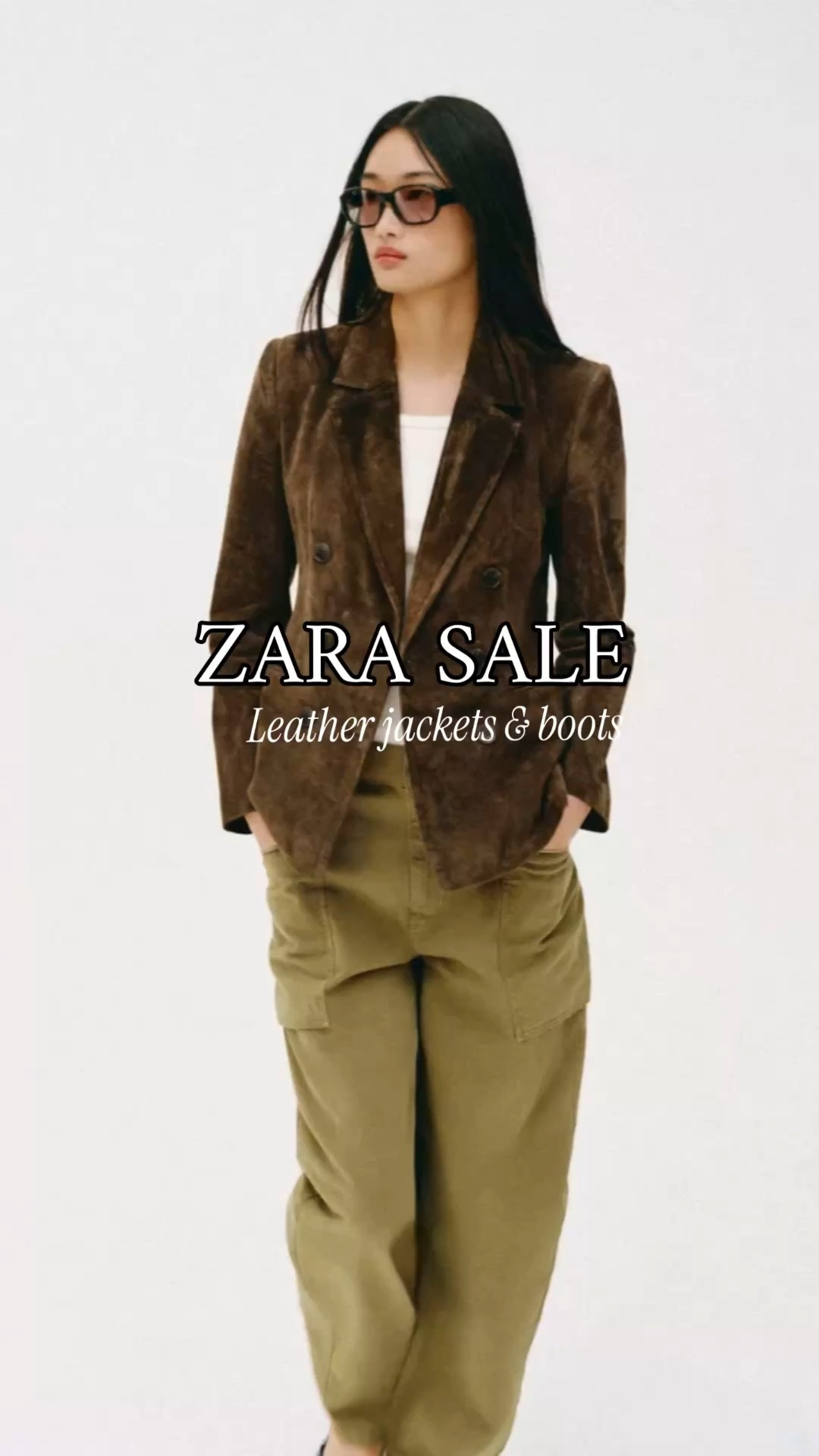 Leather jackets, suede bombers, suede blazers, leather boots all on sale at @Zara up to 40% off!

#LTKSaleAlert #LTKSeasonal