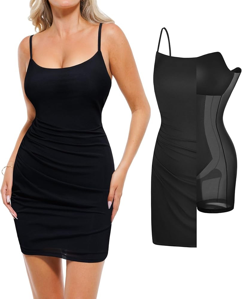 Popilush Leopard Print Dress Mini Dresses Summer Splash | Amazon (US)