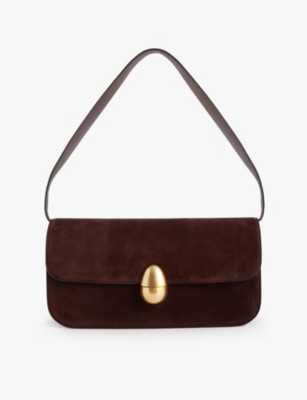 Phoenix Baguette detachable-strap suede shoulder bag | Selfridges