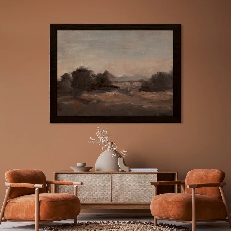 My Texas House, Autumn Scenic, Modern Farmhouse Seasonal Black Wood Framed Print 40x30 Hanging Ha... | Walmart (US)