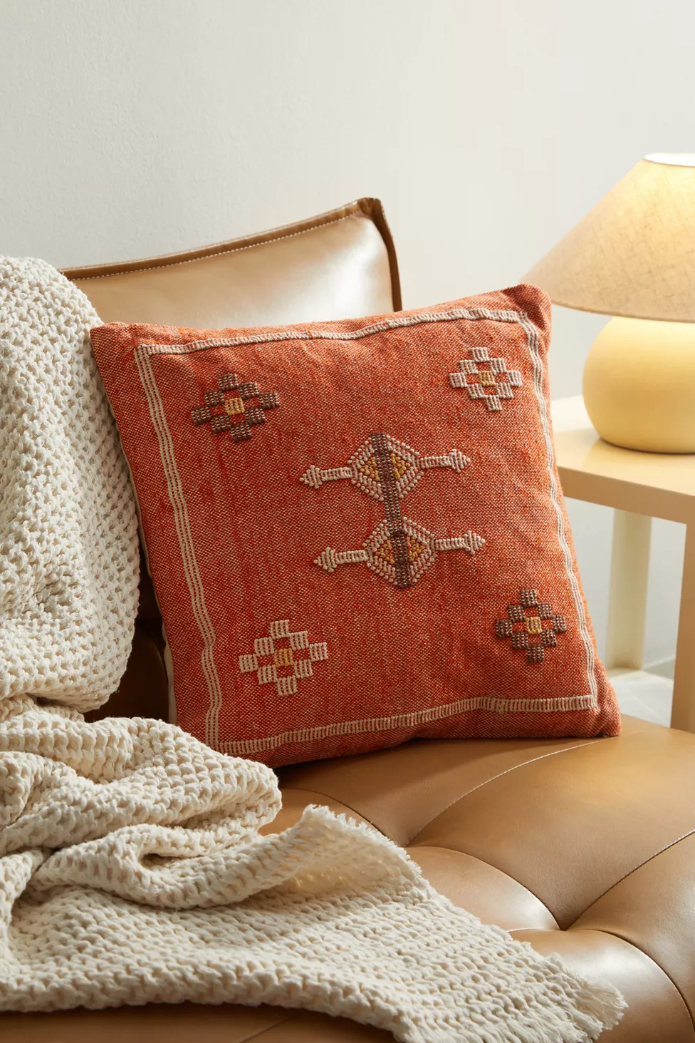 Cedar Medallion Throw Pillow | Urban Outfitters (US and RoW)