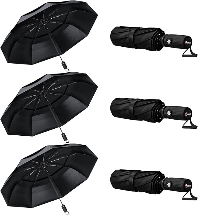 Repel Umbrella Windproof Travel Umbrellas for Rain - Easy Auto Open Close, Durable & Compact Umbr... | Amazon (US)