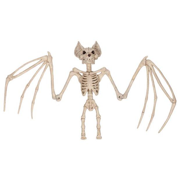 36" Large Skeleton Bat Halloween Decoration - Walmart.com | Walmart (US)