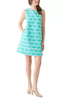 Crown & Ivy™ Women's Sleeveless Straight Printed Dress | Belk