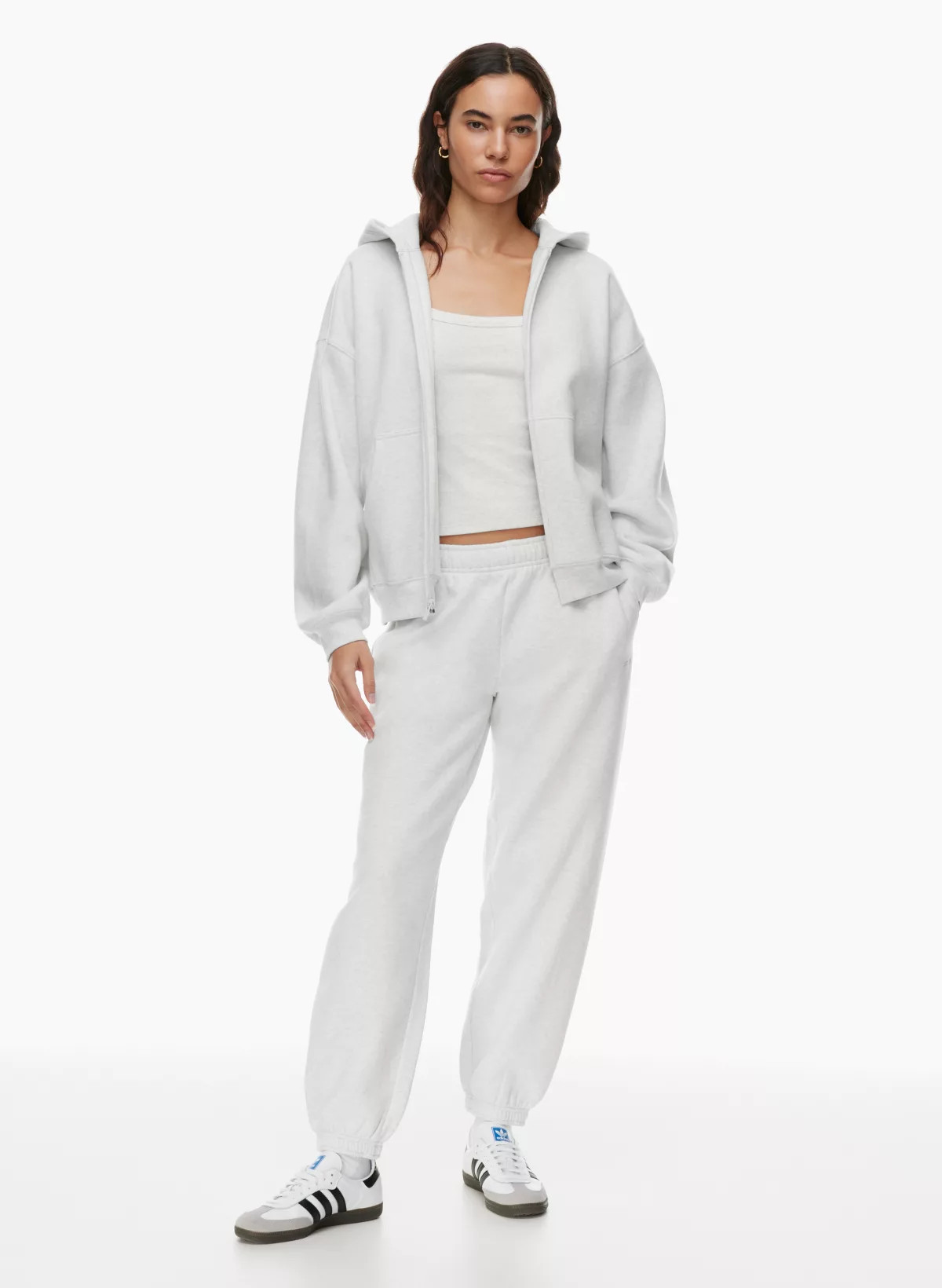 COZY FLEECE MEGA ZIP HOODIE | Aritzia