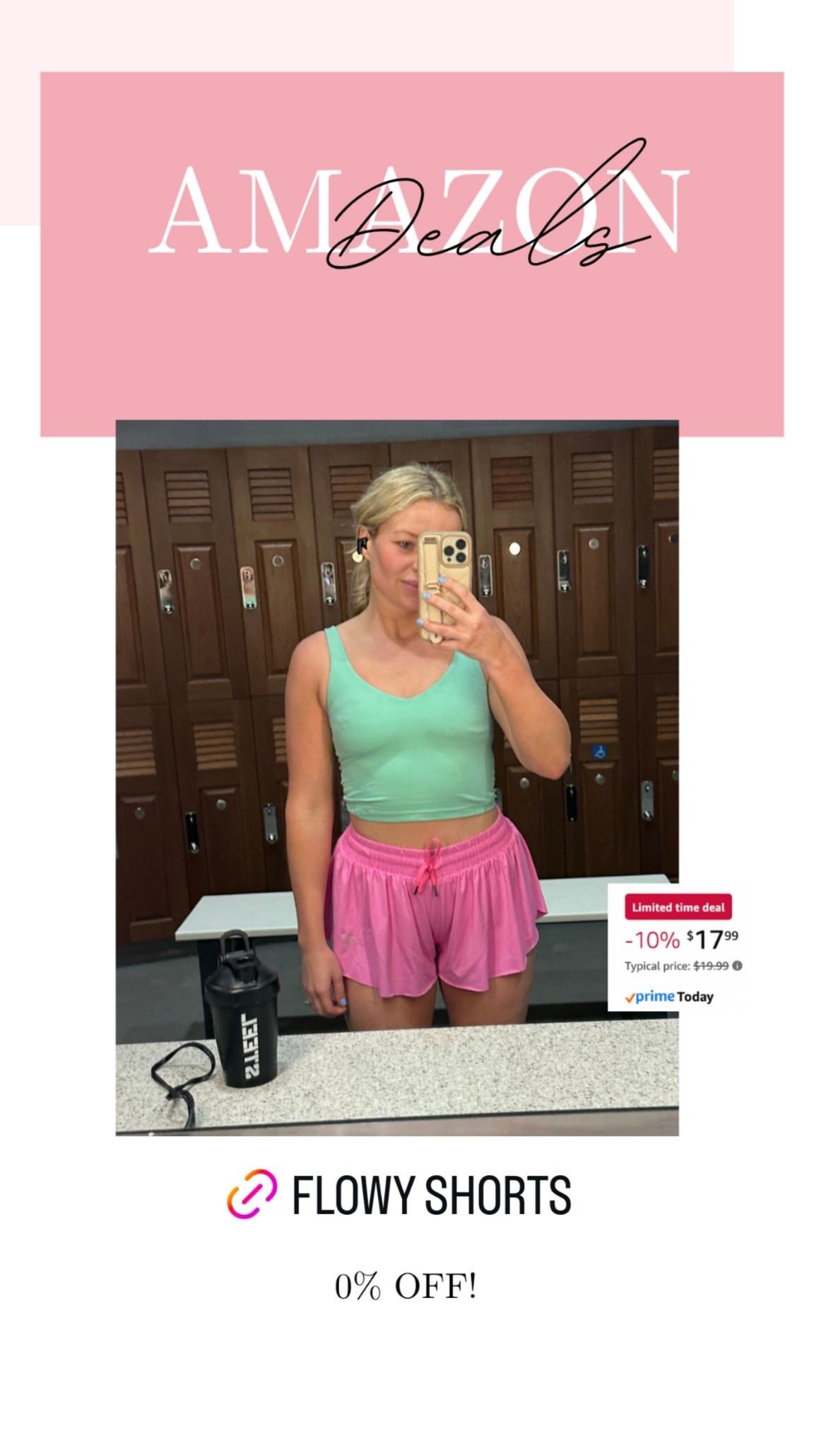 Love these cute flowy athletic shorts! They’re on deal today and come in several colors.

#LTKSeasonal #LTKActive #LTKSaleAlert