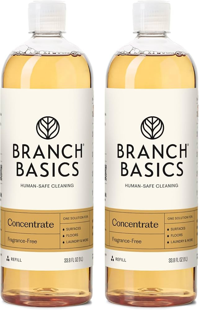 Branch Basics Concentrate Refill 2 Pack (33.8 oz): Multi-Purpose Cleaner | Amazon (US)