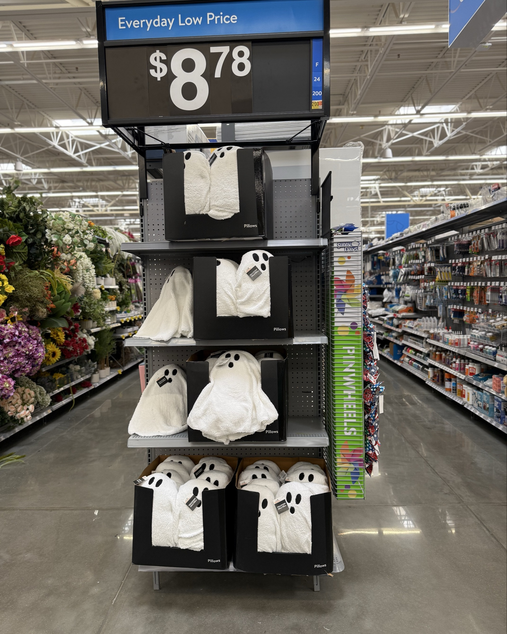 This little ghost pillow from Walmart is too cute in person and totally worth the $9! Pottery Barn Look For Less here! 👻 

#LTKautumn #LTKSeasonal #LTKHome