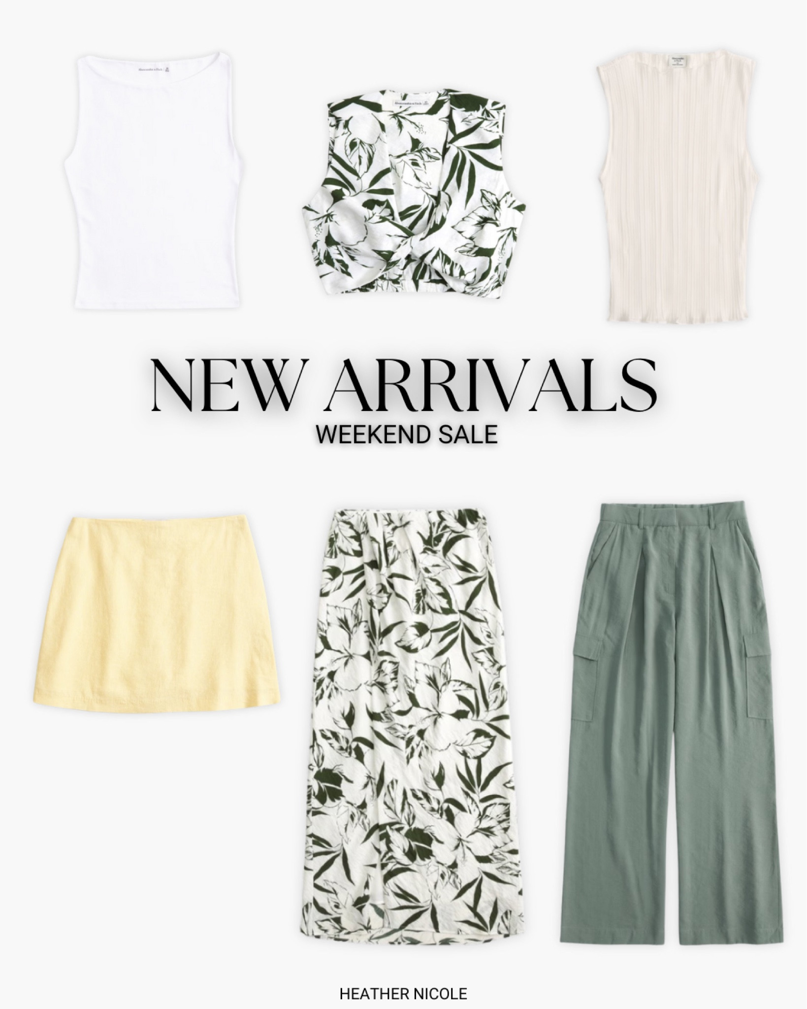 New arrivals &amp; weekend sale! Helping build your summer capsule with pieces you can mix &amp; match. 

Summer outfits. Summer style. Matching sets. Two piece sets. Vacation outfits. Resort outfits. Beach wear. Skirts. Pants. Outfit inspo. Outfit ideas. 

#LTKSaleAlert #LTKTravel #LTKSummerSales