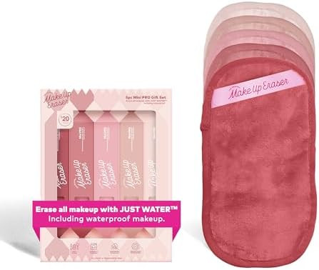 The Original MakeUp Eraser Mini PRO 5pk Gift Set, Erase All Makeup With Just Water, Including Wat... | Amazon (US)