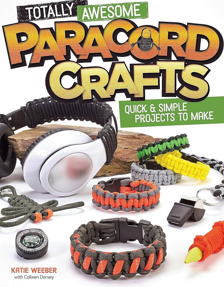 Totally Awesome Paracord Crafts: Quick & Simple Projects to Make (Design Originals) Step-by-Step ... | Amazon (US)